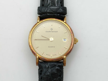 Claude Bernard 51017 Quartz K18 Gold Dial Immovable/No Operation Guaranteed Women's Watch