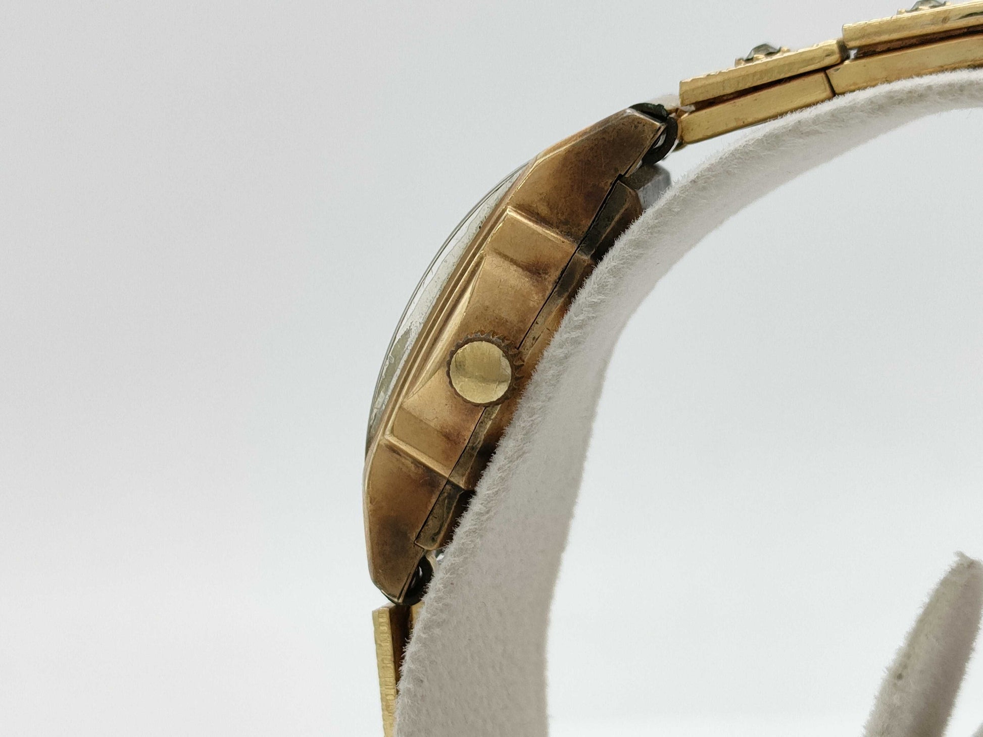 Denro Hand-Wound Silver Dial K18 Women's Watch