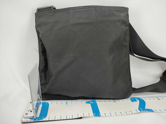 PRADA Nylon Prada Tesuto Shoulder Bag Black Shoulder Bag