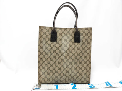 GUCCI Gucci GG Supreme Bag Brown Handbag