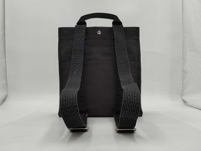 HERMES AdMM Canvas Rucksack Grey Rucksack