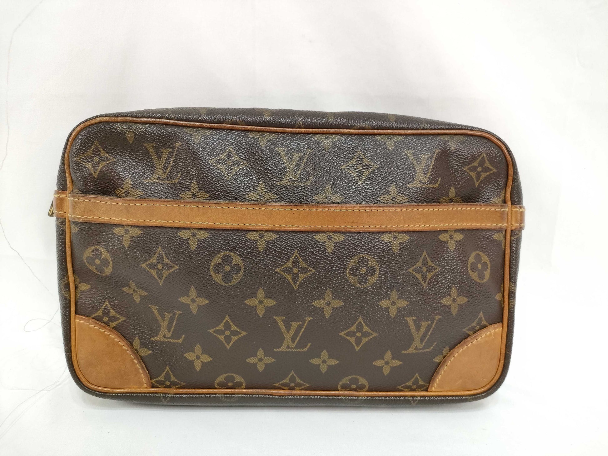 LOUIS VUITTON Monogram LV Monogram Compiegne 28 M51845 SL0921 Second Bag