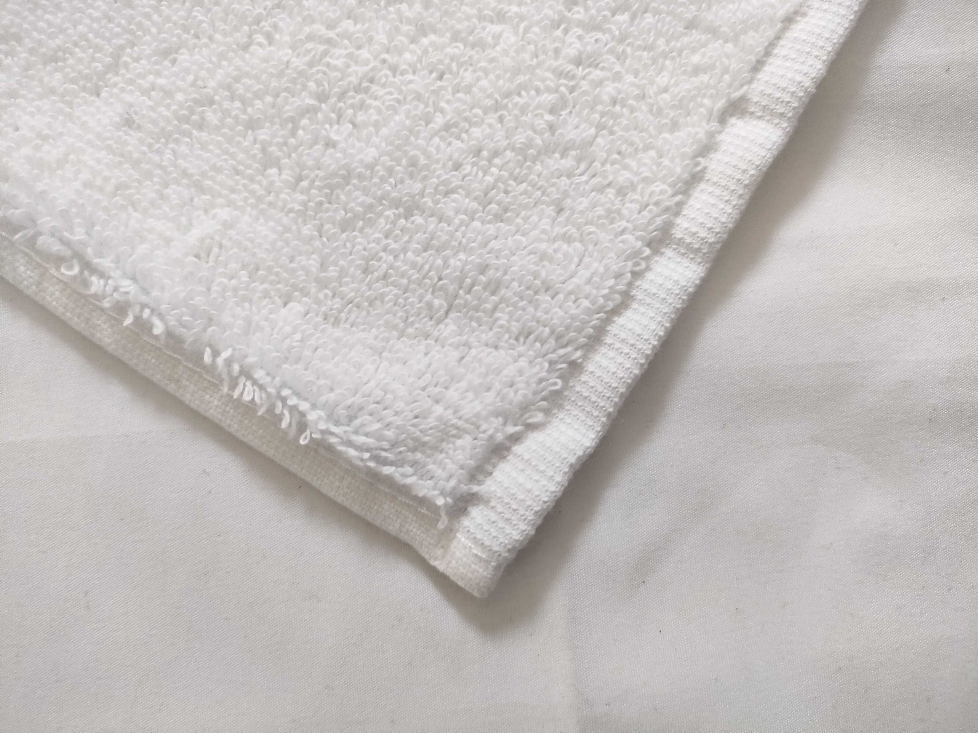 HERMES Cotton Hand Towel Light Blue Other Accessories