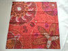 HERMES Carre Hermes Carre 90 Flower Offering Silk Scarf Red Other Accessories