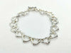 Tiffany&Co. Open Heart Tiffany Open Heart Link Toggle Bracelet SV925 Bracelet Bangle