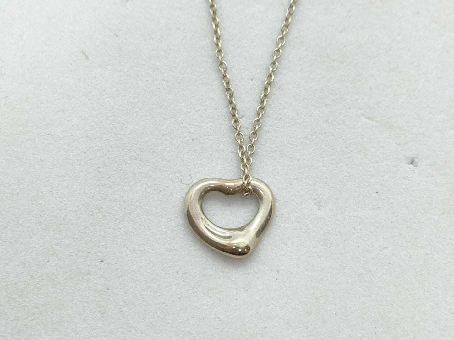 Tiffany&Co. Open Heart Tiffany Open Heart Necklace SV925 Necklace