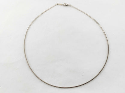 Tiffany&Co. Tiffany Snake Chain Necklace SV925 Silver Necklace