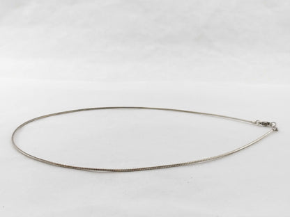 Tiffany&Co. Tiffany Snake Chain Necklace SV925 Silver Necklace