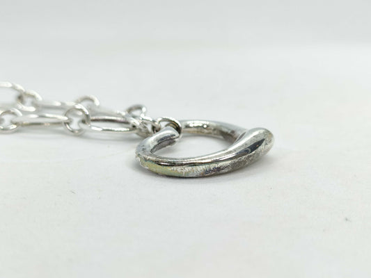 Tiffany&Co. Open Heart Tiffany Open Heart Bracelet SV925 Bracelet Bangle
