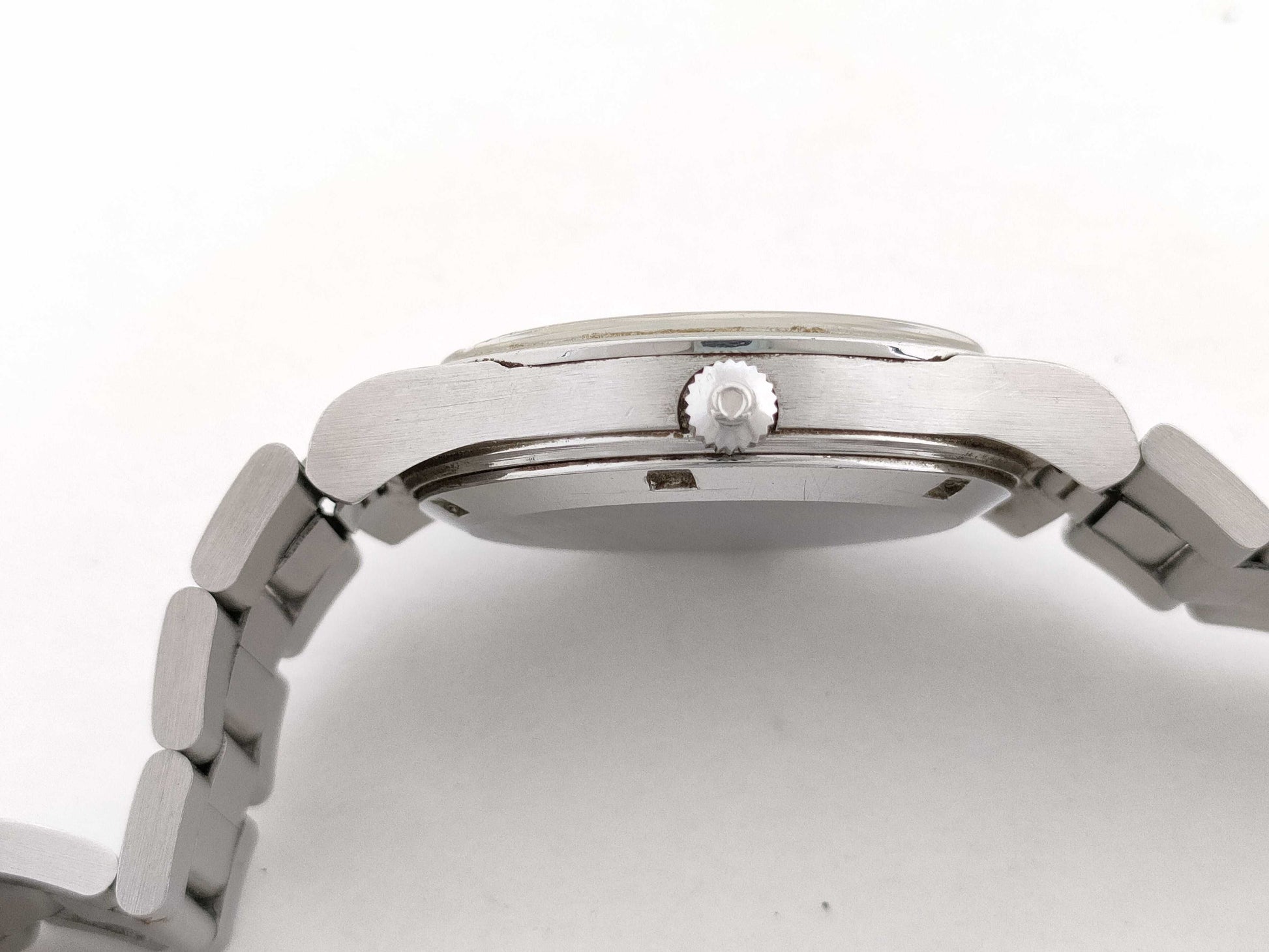 OMEGA Geneva SS/AT Silver Dial Men's Watch