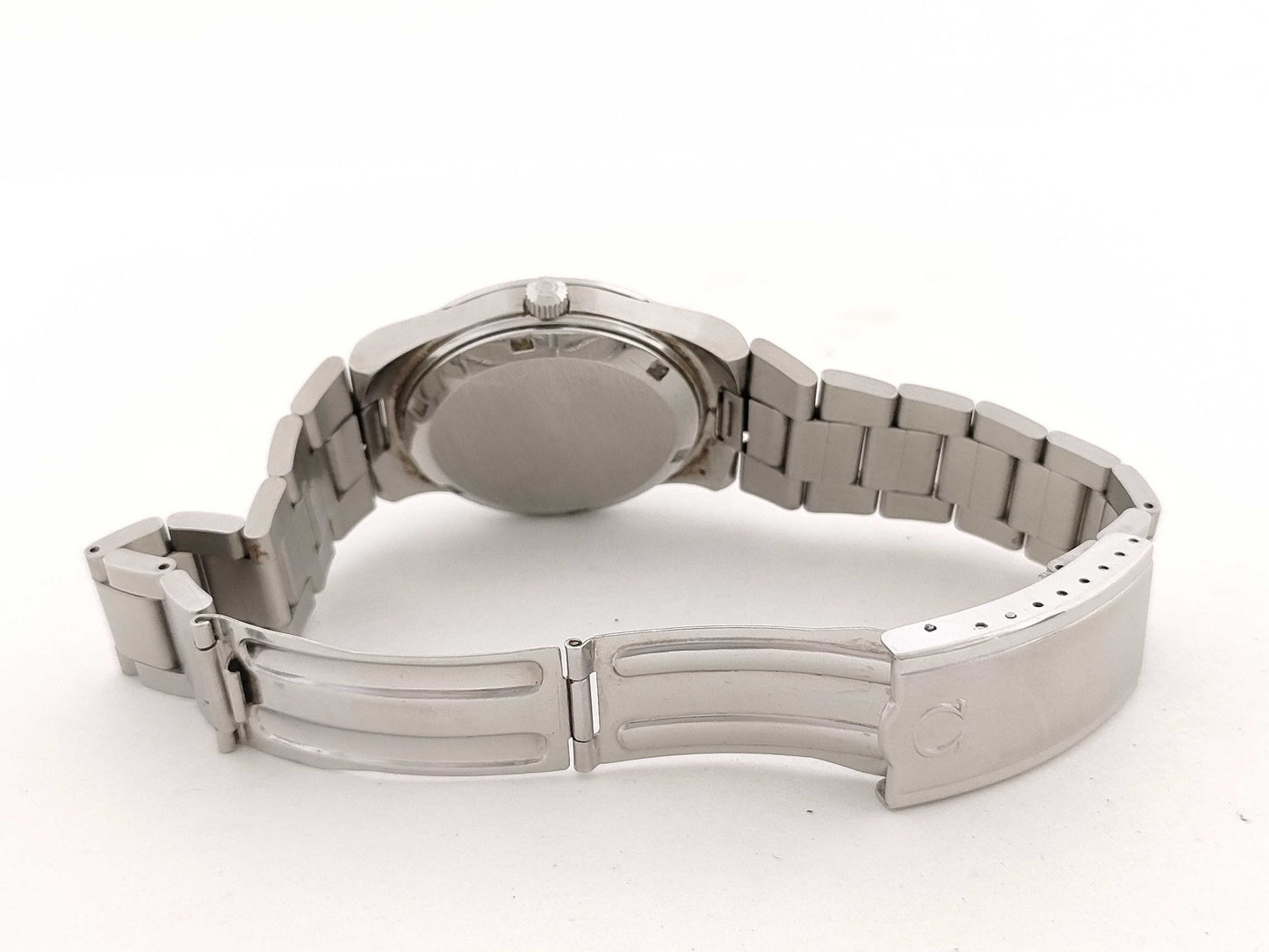 OMEGA Geneva SS/AT Silver Dial Men's Watch