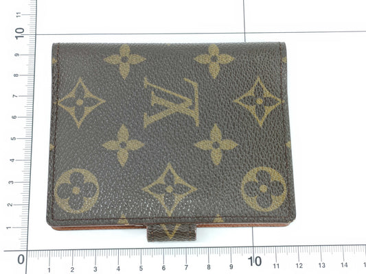 LOUIS VUITTON Monogram LV Monogram Agenda Mini R20007 TH1915 Card Case, Pass Case, Business Card Holder