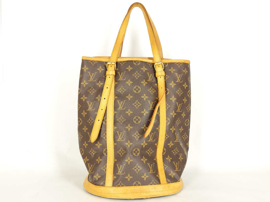LOUIS VUITTON Monogram LV Monogram Bucket GM M42236 FL1919 Handbag