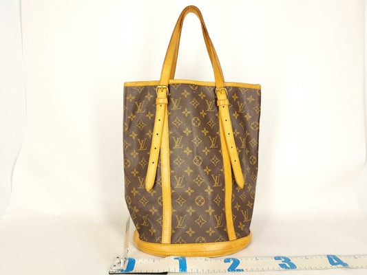 LOUIS VUITTON Monogram LV Monogram Bucket GM M42236 FL1919 Handbag
