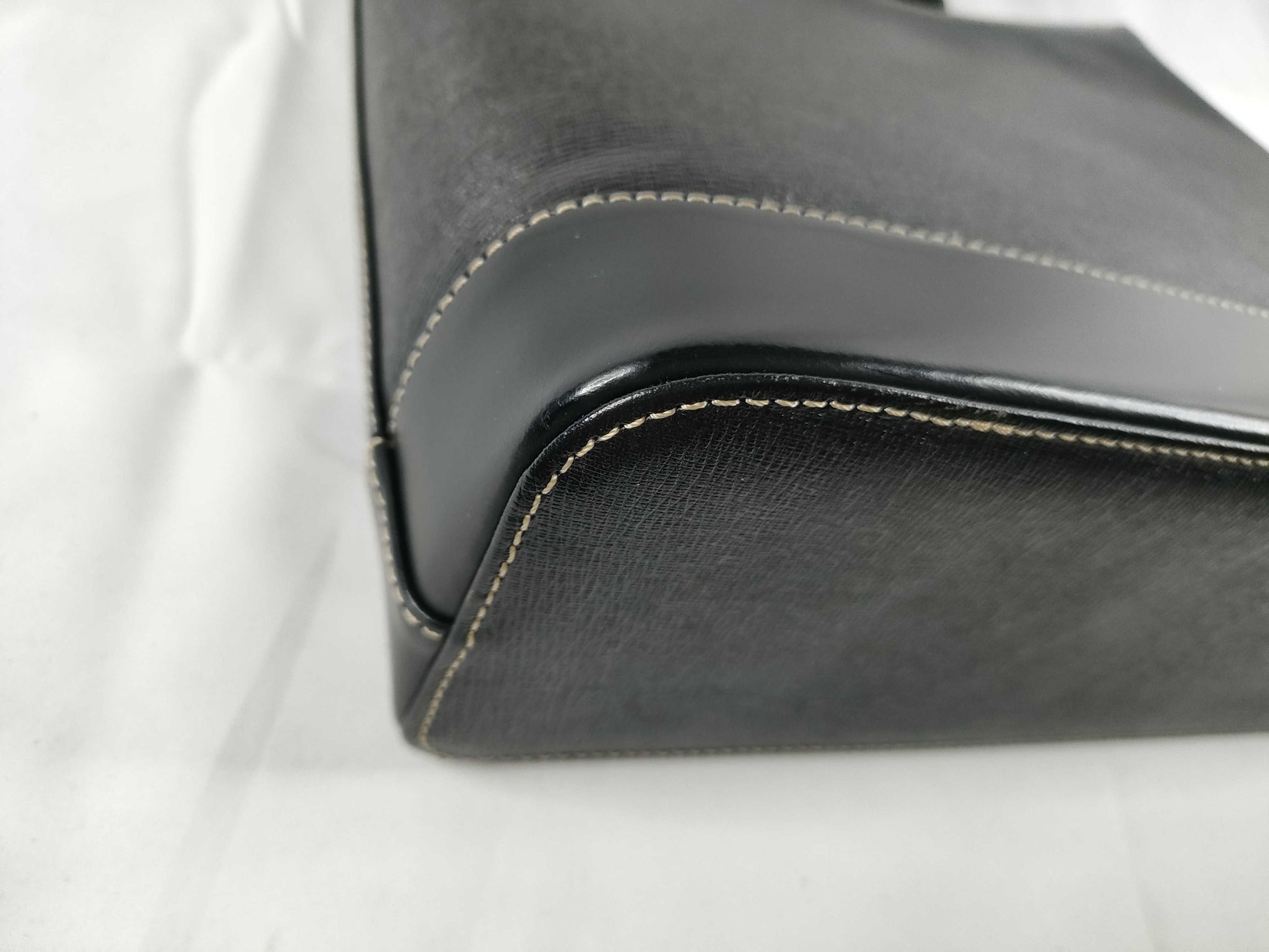 BURBERRY Leather One Shoulder Bag Black Shoulder Bag