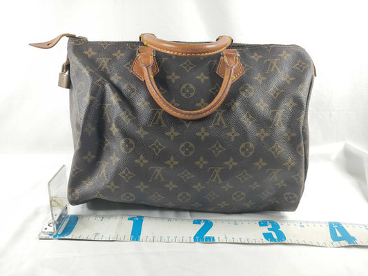 LOUIS VUITTON Monogram LV Monogram Speedy 35 M41524 VI871 Handbag