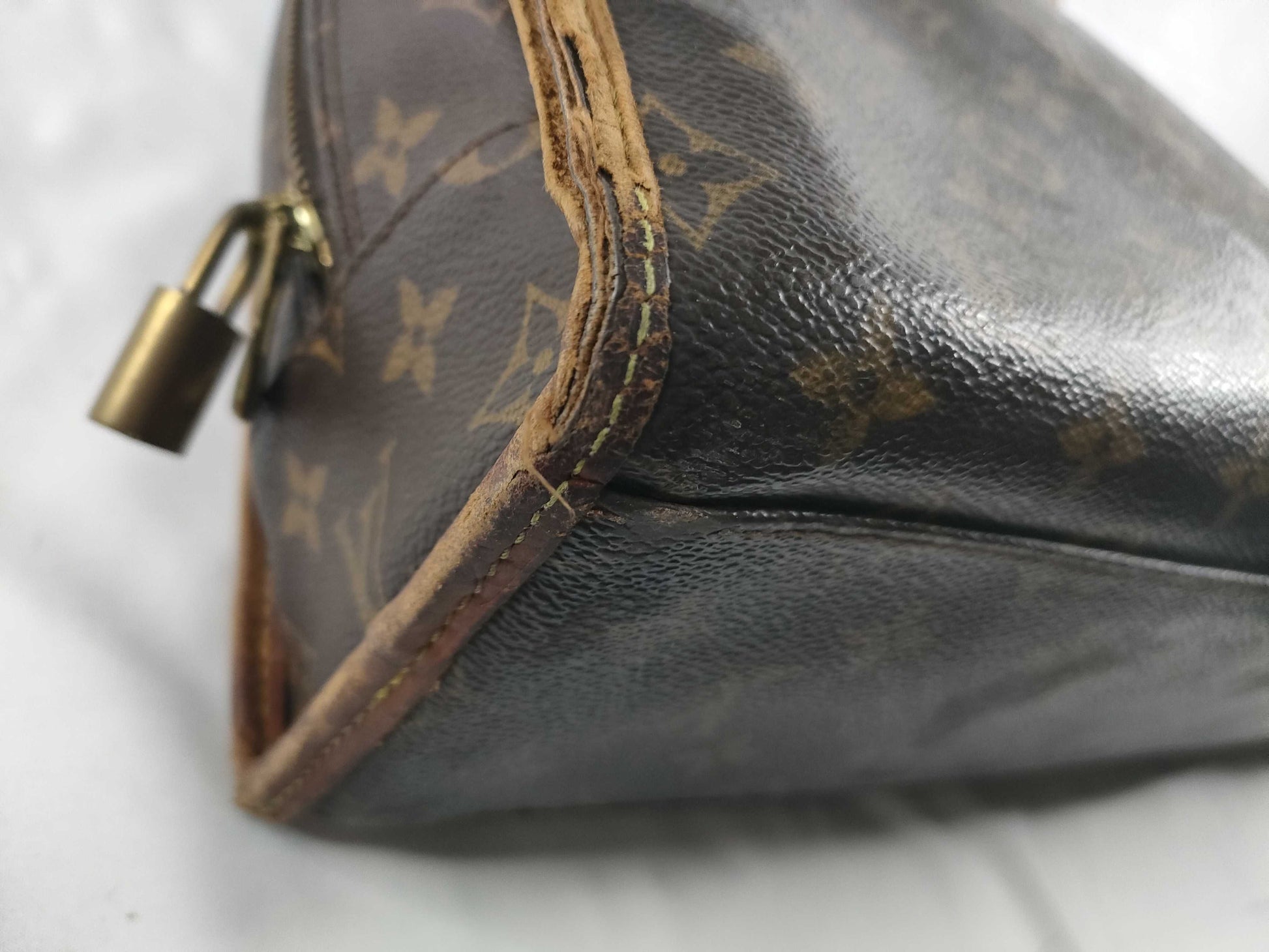 LOUIS VUITTON Monogram LV Monogram Rivoli M53380 Serial Blush Bag