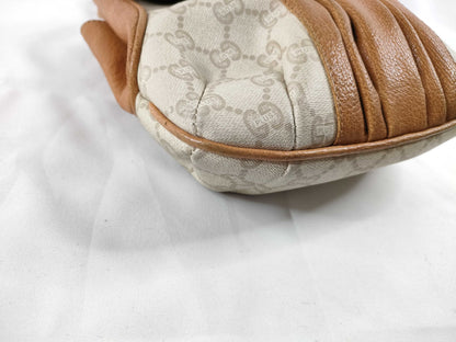 GUCCI GG Plus Gucci GG Plus Shoulder Bag Brown x Ivory Shoulder Bag