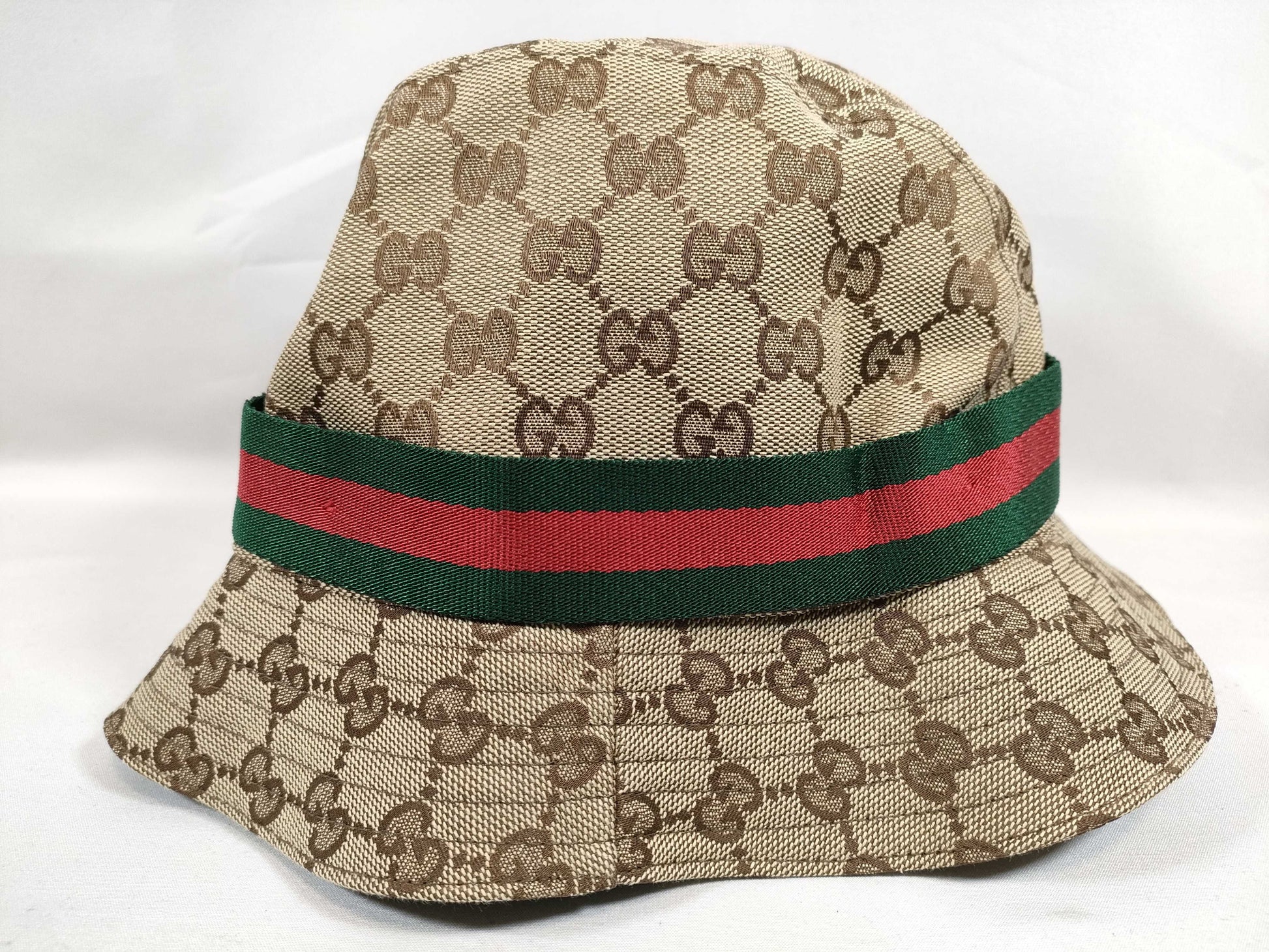 GUCCI GG Canvas Gucci Sherry Line GG Canvas Hat Brown Other Accessories