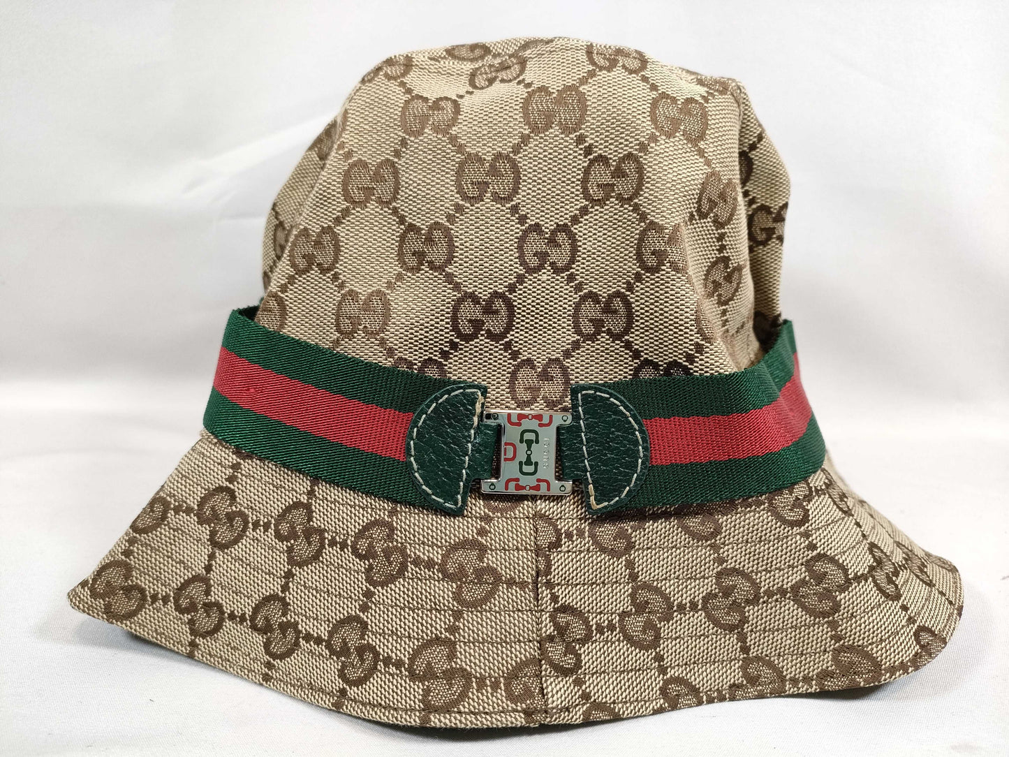 GUCCI GG Canvas Gucci Sherry Line GG Canvas Hat Brown Other Accessories