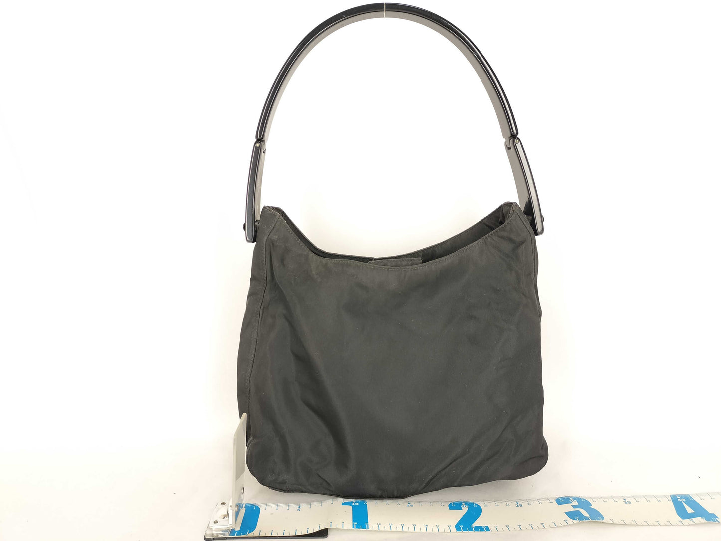 PRADA Nylon Prada Tesuto One Shoulder Bag Black Shoulder Bag