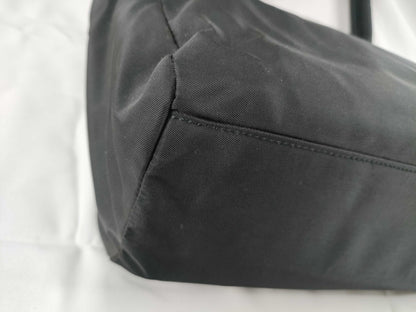 PRADA Nylon Prada Tesuto Bag Black Handbag