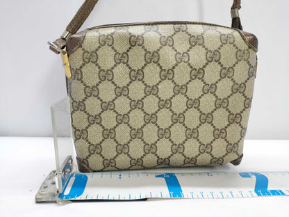 GUCCI GG Supreme Gucci GG Supreme Bag 007/115/4916 Brown Handbag