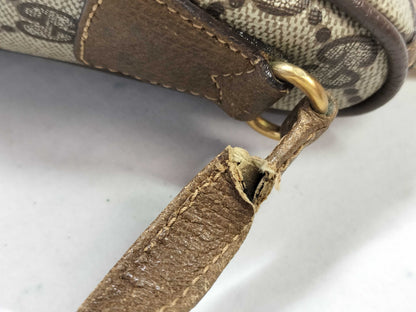 GUCCI GG Supreme Gucci GG Supreme Shoulder Bag 89.02.086 Brown Shoulder Bag