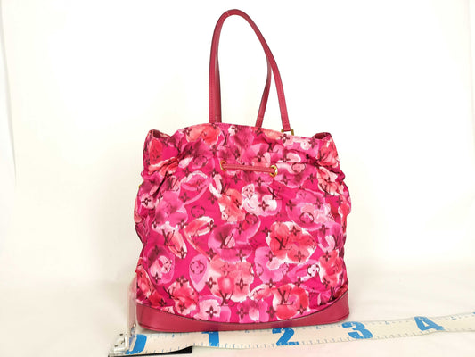 LOUIS VUITTON LV Monogram Ikat Flower Noeful MM M94313 FO4137 Shoulder Bag