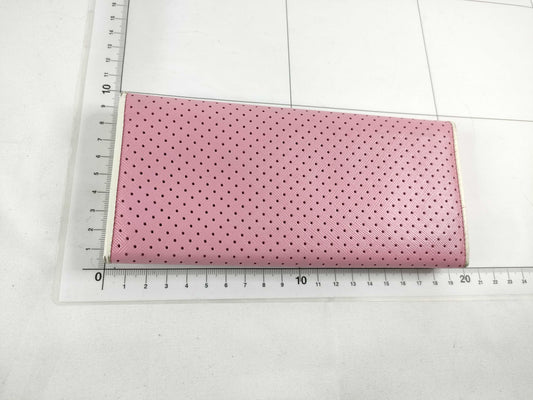 PRADA Leather Long Wallet Pink Wallet