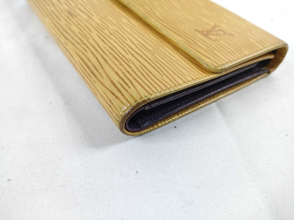 LOUIS VUITTON Epi LV Epi Porte Tresol Etuiy Papier M63719 SP0928 Wallet