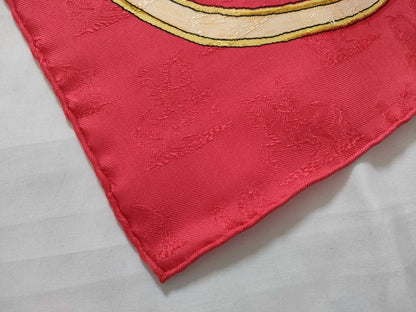 HERMES Kare Hermes Carre90 Imperial Silk Scarf Red Other Accessories