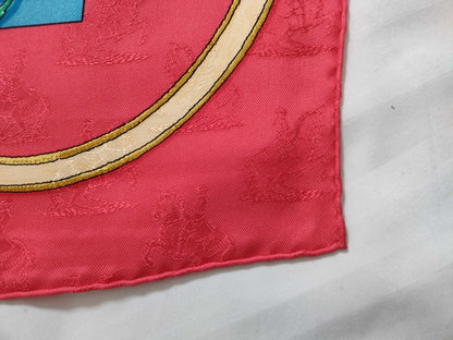 HERMES Kare Hermes Carre90 Imperial Silk Scarf Red Other Accessories