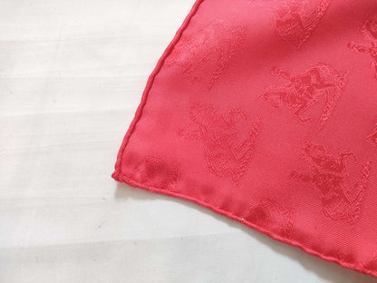 HERMES Kare Hermes Carre90 Imperial Silk Scarf Red Other Accessories