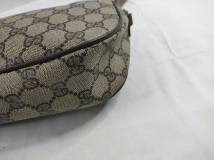 GUCCI GG Supreme Gucci Sherry Line GG Supreme Second Bag 89/01/034 Brown Second Bag