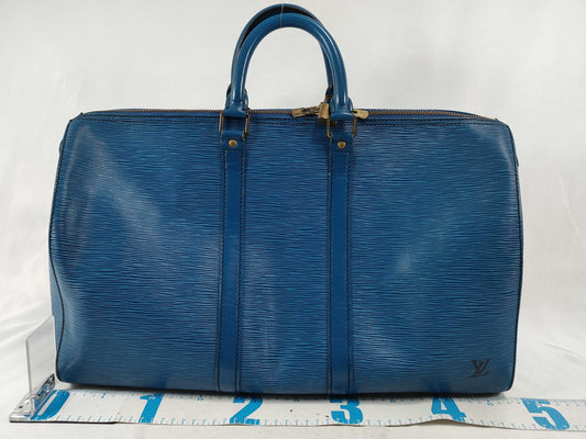 LOUIS VUITTON Epi LV Epi Keypol 45 M42975 MI0930 Boston Bag