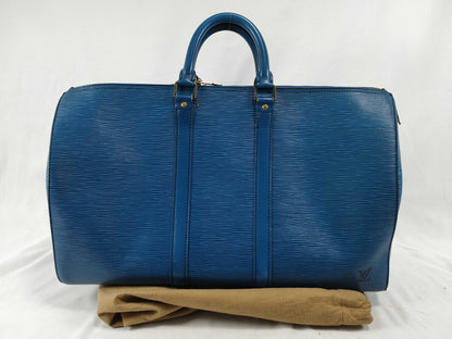 LOUIS VUITTON Epi LV Epi Keypol 45 M42975 MI0930 Boston Bag