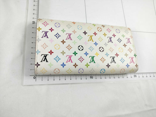 LOUIS VUITTON Monogram Multicolor LV Monogram Multicolor Portefeuille Sara M93746 TH2029 Wallet