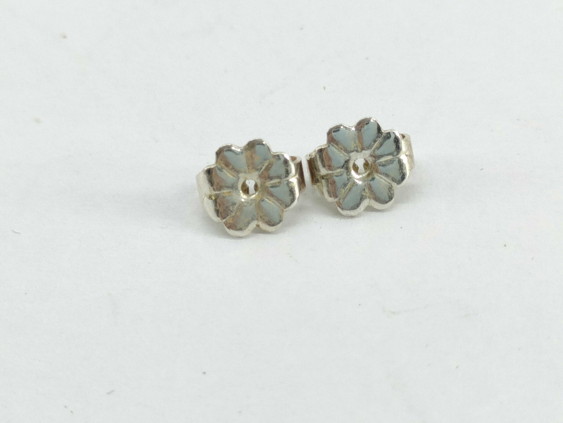 Tiffany&Co. Lovingheart Tiffany Rubbingheart Earrings SV925 Silver Earrings