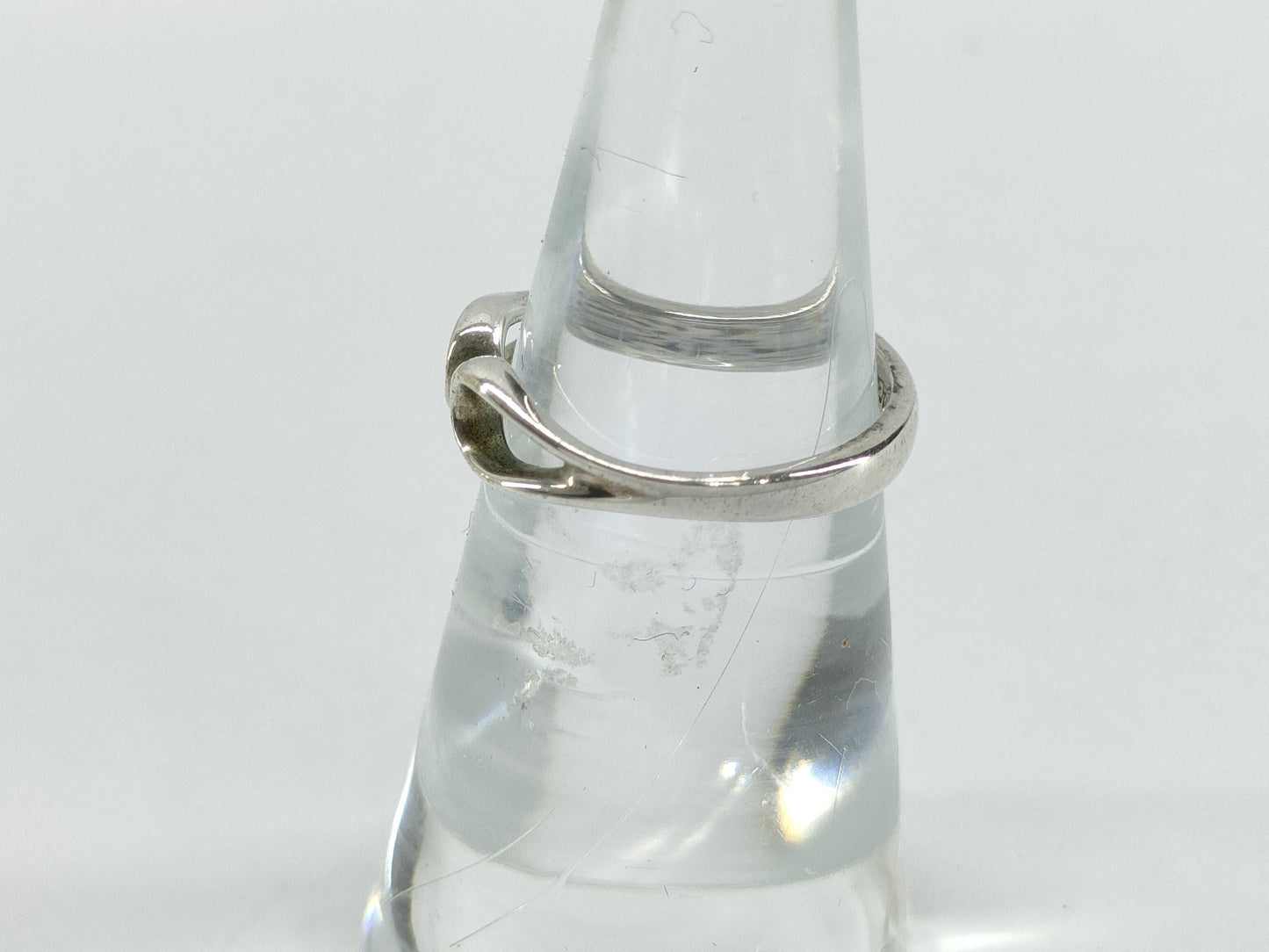 Tiffany&Co. Teardrop Tiffany Teardrop Ring SV925 Silver Ring