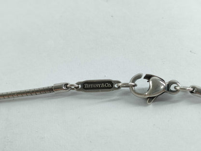 Tiffany&Co. Open Cross Necklace SV925 Necklace