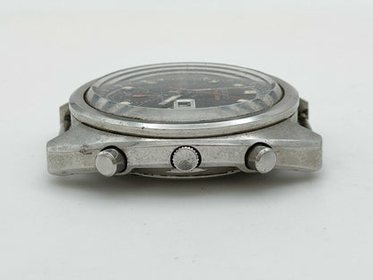 SEIKO Speed Timer 6139-6010 011685 Automatic Black Dial Immovable Current Men's Watch