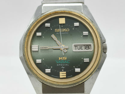 SEIKO 5246-6030 241810 Automatic Green Dial Immovable Men's Watch