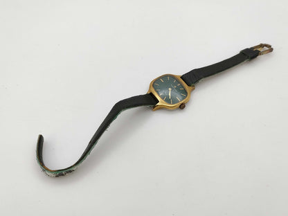OMEGA Hand-Wound Green Dial Immovable Current Women's Watch