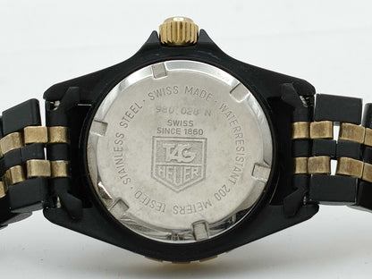 TAG Heuer 980.028N Quartz Black Dial Immovable Women's Watch