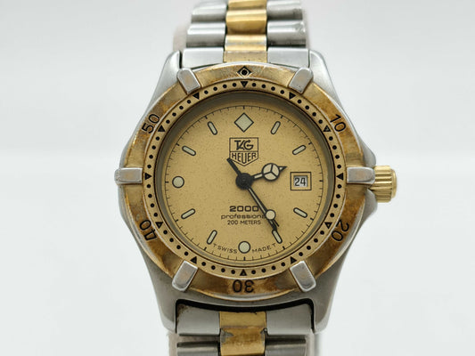 TAG Heuer 964.015 Quartz Gold Dial Women's Watch