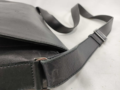 GUCCI Gucci Leather Shoulder Bag Black Shoulder Bag