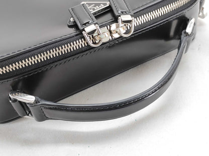 PRADA Brick Brushed Leather Bag 2VH069 Handbag