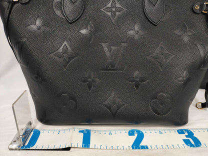 LOUIS VUITTON Monogram Unplant Neverful MM Unplanted Noir M45685 Tote Bag
