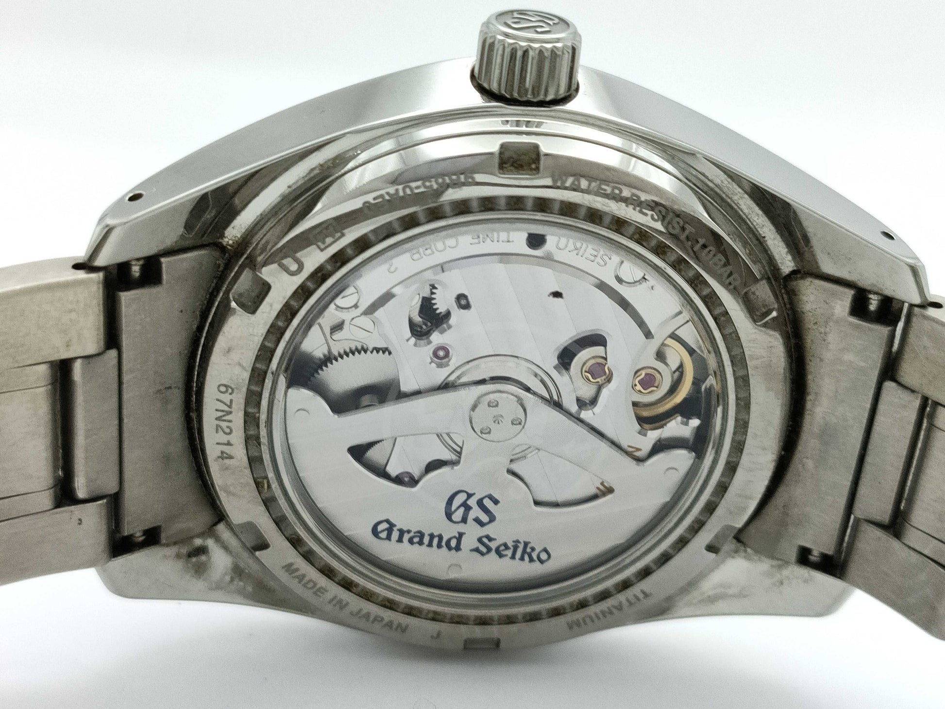 SEIKO Spring Drive SBGA241 9R65-0AE0 67N214 Black Dial Automatic Men's Watch